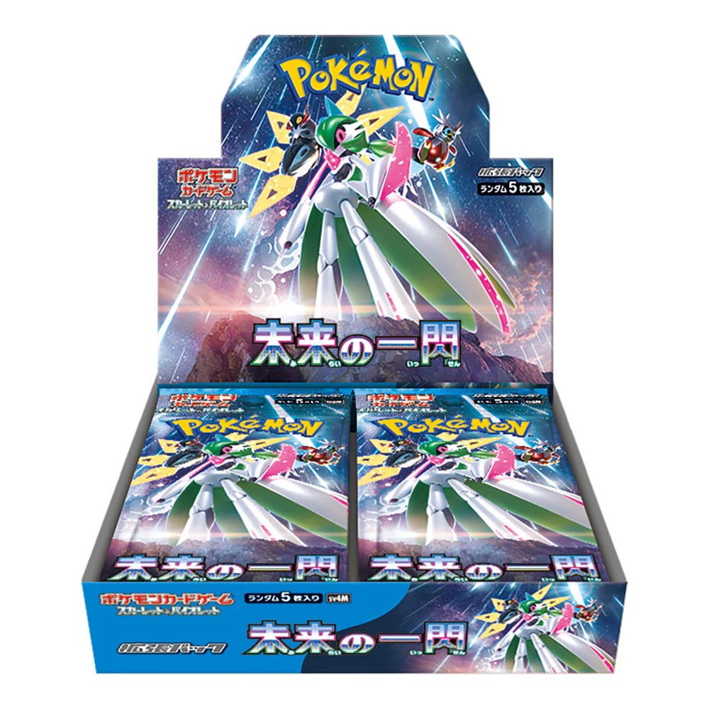Display de boosters Pokemon Future Flash SV4M Japanese